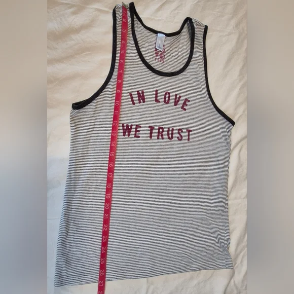Super Love Tees In Love We Trust Tank - Picture 4 of 4